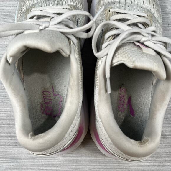 Brooks Ghost 16 Womens Size 8.5 Running Shoes White Jogging Sneakers 1204071B175 - Picture 5 of 7